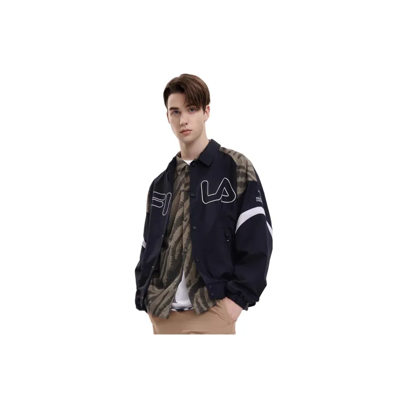 FILA Jackets & Coats Men's Jet Black-5