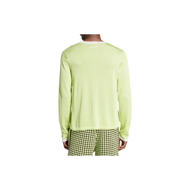 Adidas Originals X Wales Bonner Knit Long Sleeve Tee-4