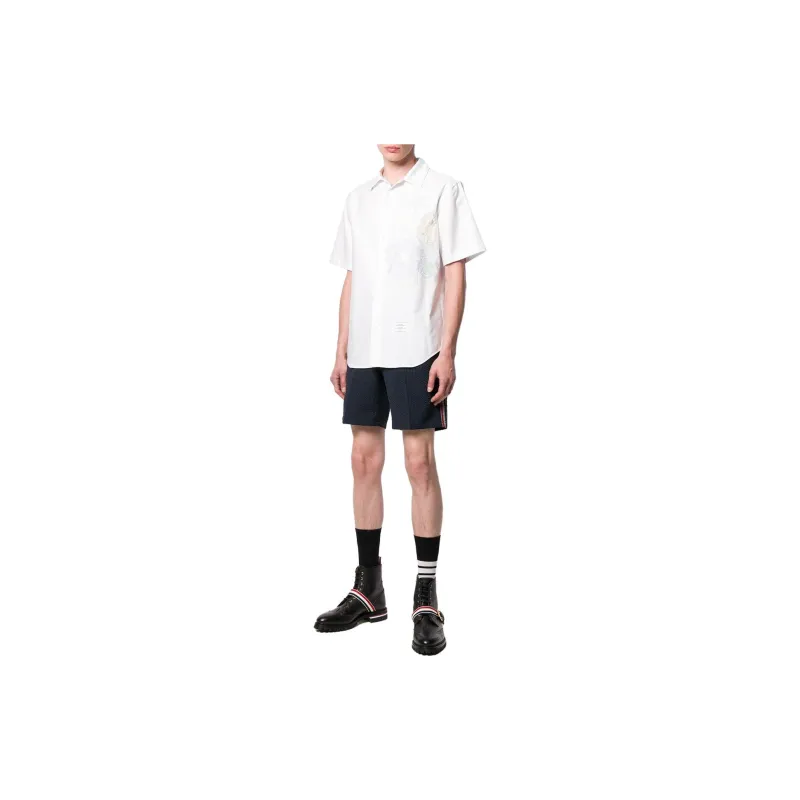 THOM BROWNE Shirts Men White-1