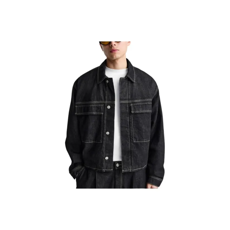 ZARA Denim Jackets Men Blue-2
