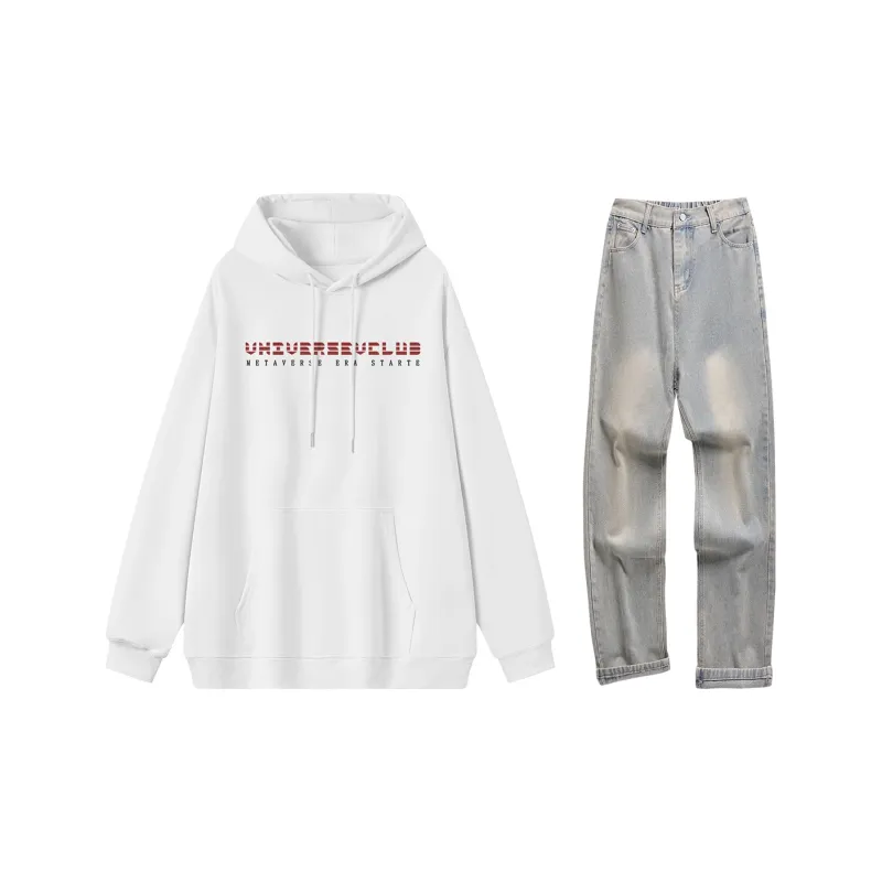 VniVerseVClub Sweatshirt Set Unisex-5