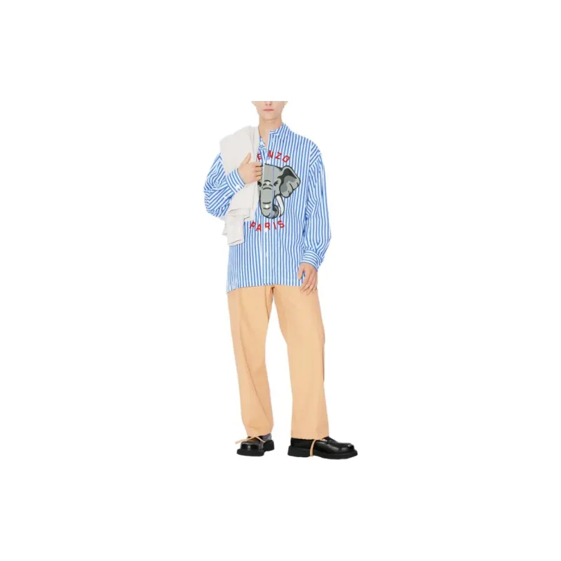 KENZO Straight Leg Pants-4
