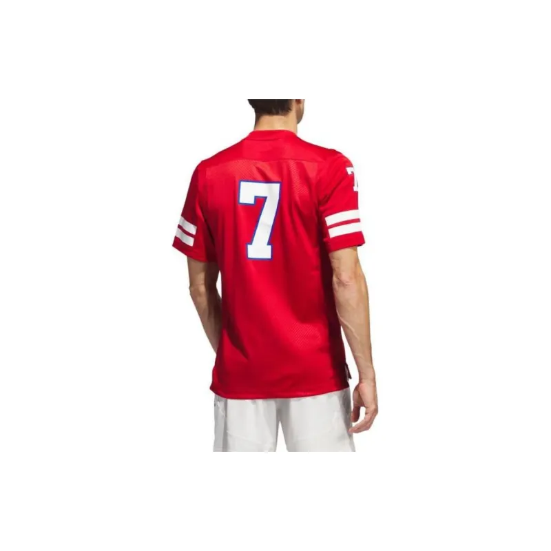 Adidas Nebraska Football Off Field 100Th Anniversary Jersey-3