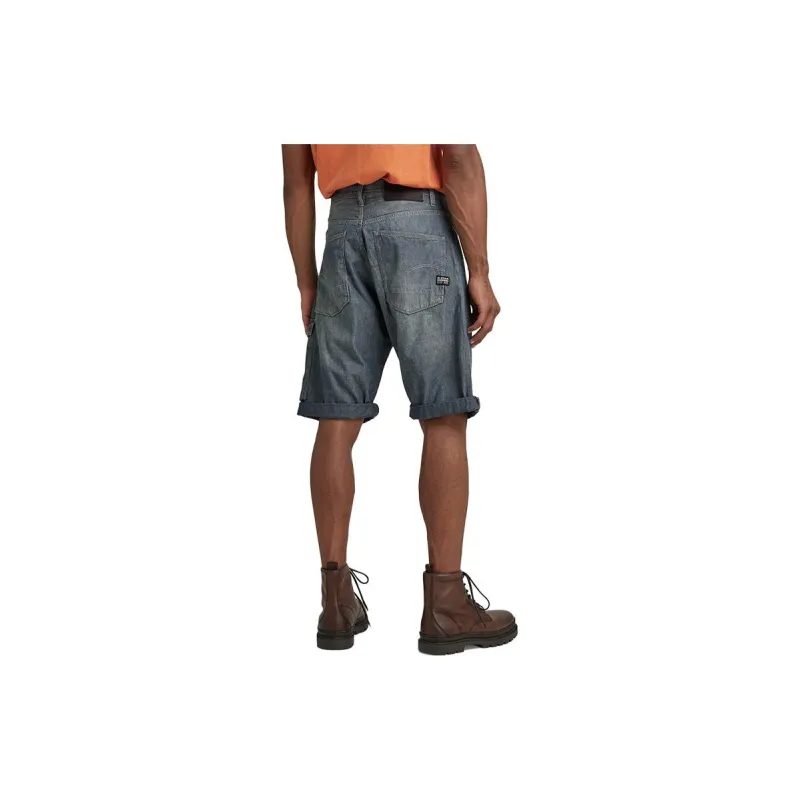 G-STAR RAW Denim Shorts Men Light Blue Gray-2