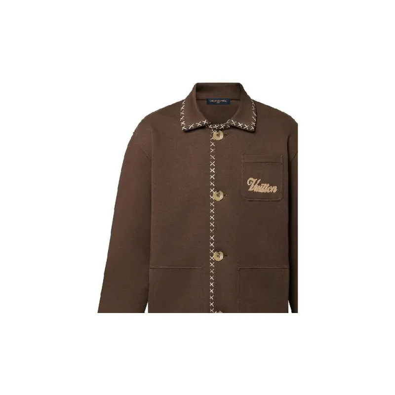 LOUIS VUITTON x Tyler SS24 Jackets Coats Men's Chocolate-5