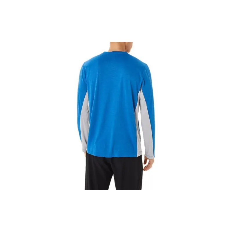 Asics Train Sana Long Sleeve T-Shirt Men's Blue-2