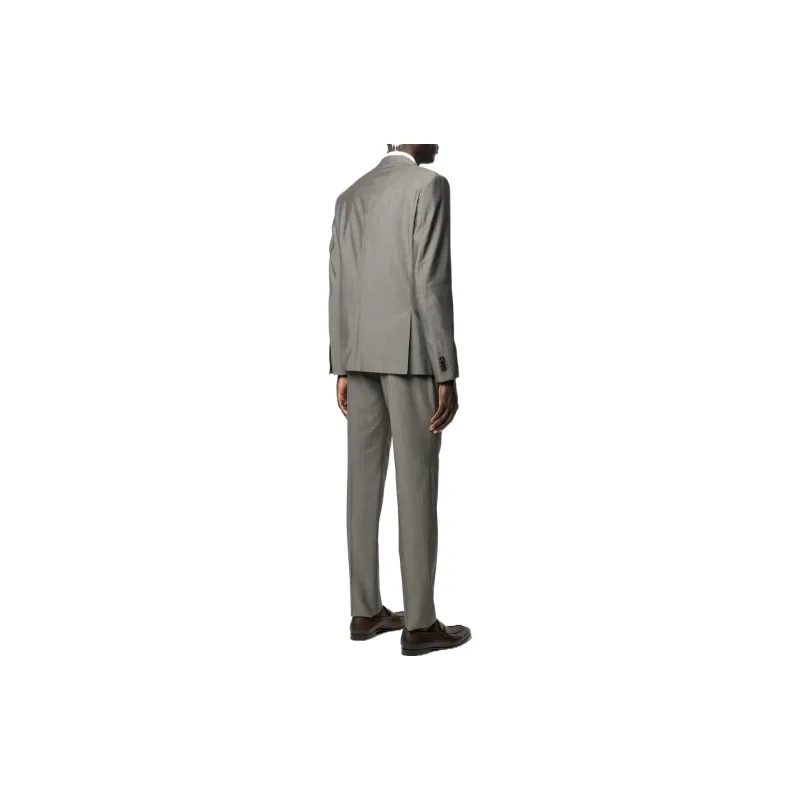 Ermenegildo Zegna Business Suits Men Gray-2