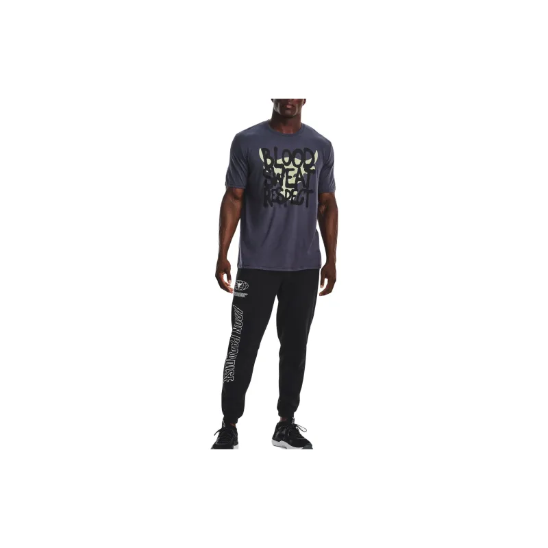 Under Armour T Shirts Men Marine Blue-2