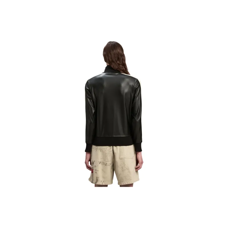 PALM ANGELS Leather Effect Track Jacket-1