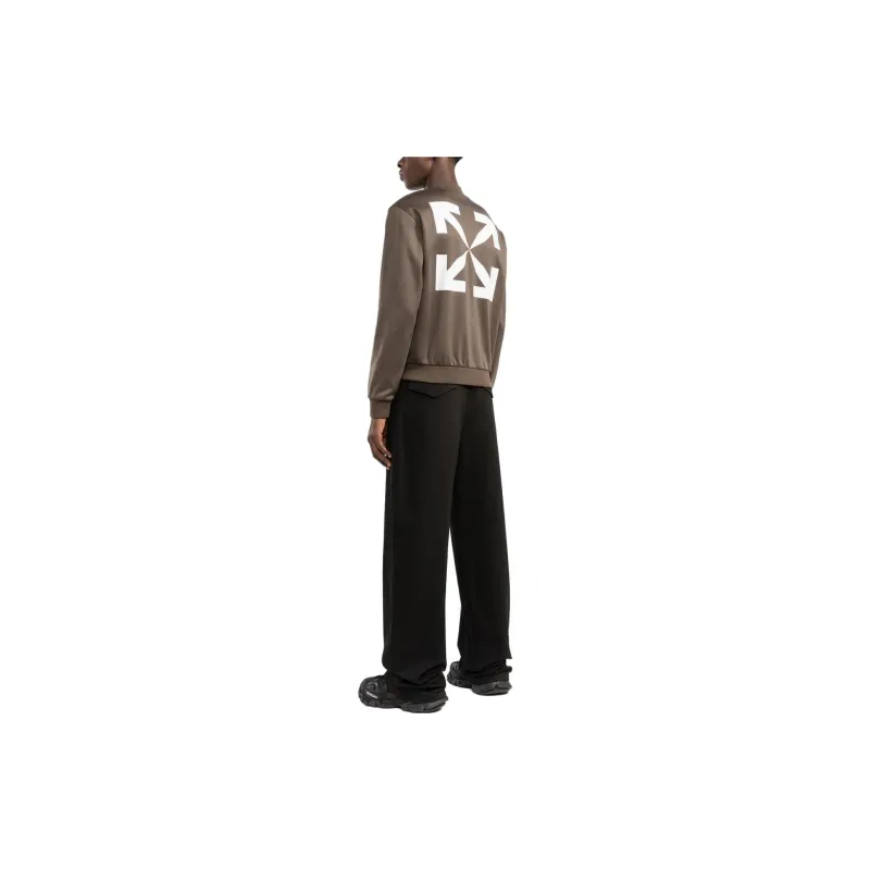 OFF WHITE Jackets Men Brown-2