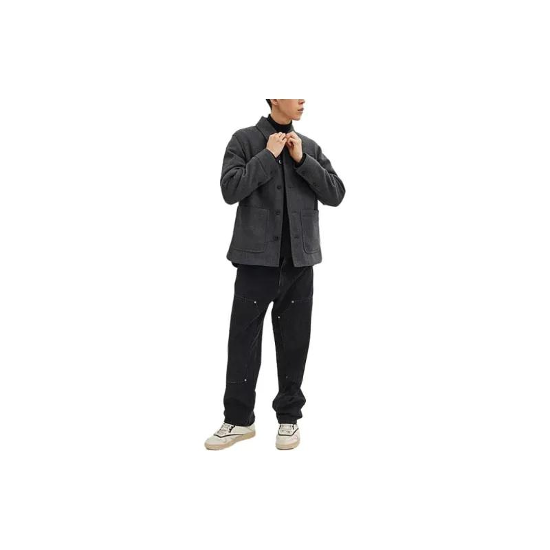 COACH SS24 Jackets & Coats Men's Charcoal Black-1