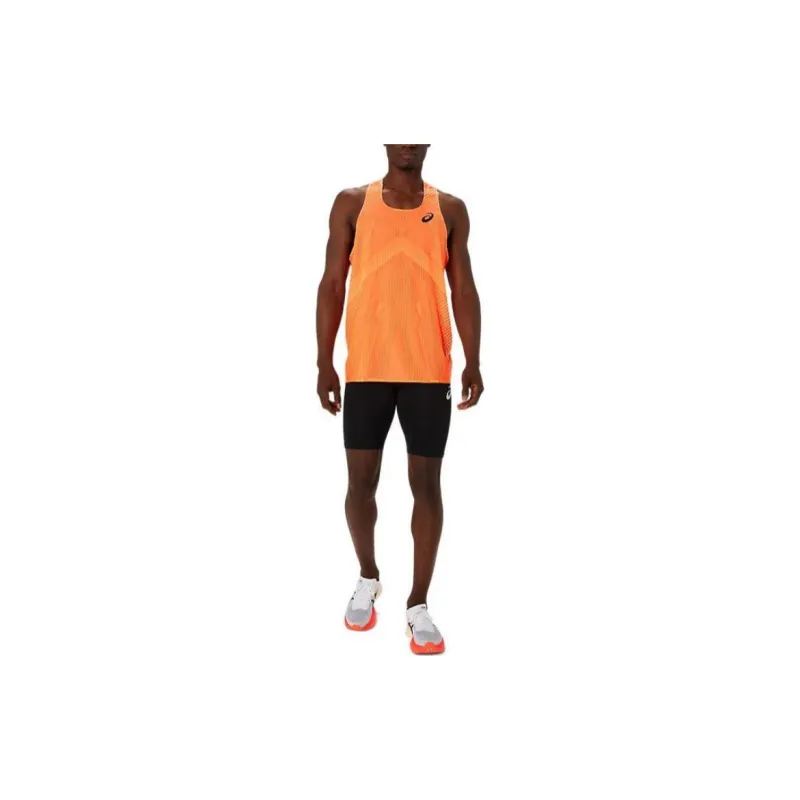 Asics ACTIBREEZE SINGLET Tank Tops Men Orange-1