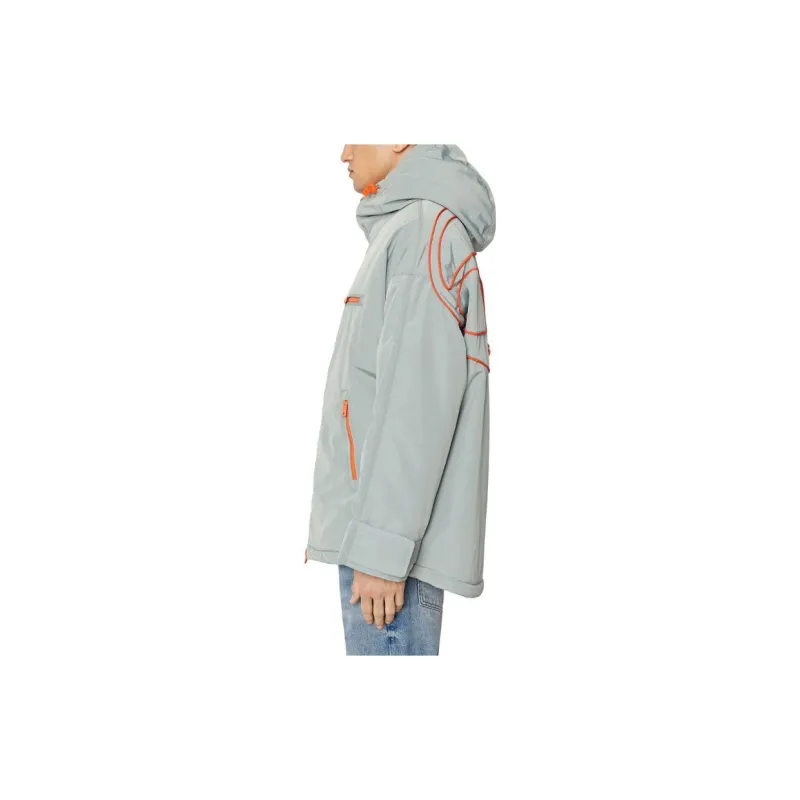 DIESEL Jackets Men Gray-3