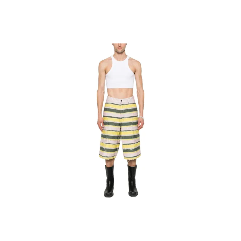 Vetements Cropped Racing Tank Top-1