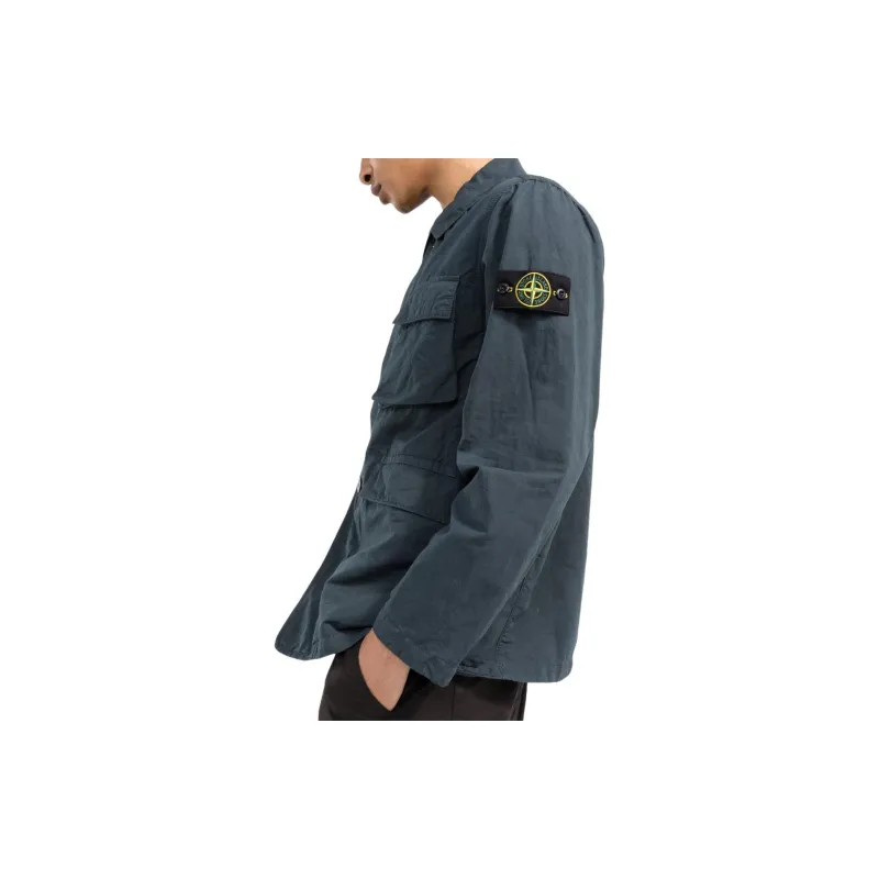 STONE ISLAND Patch pocket Shirt Jacket-3
