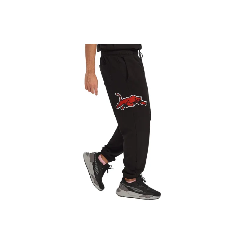 PUMA Knitted Sweatpants Men Black-4