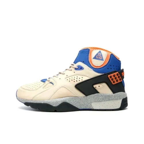 Nike Air Mowabb Slip-Resistant High-Top Casual Shoes Men's Ecru 2004