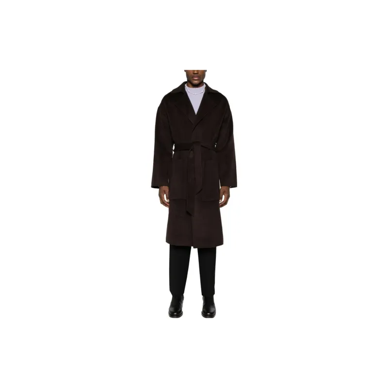 NANUSHKA Coats Men Brown-2