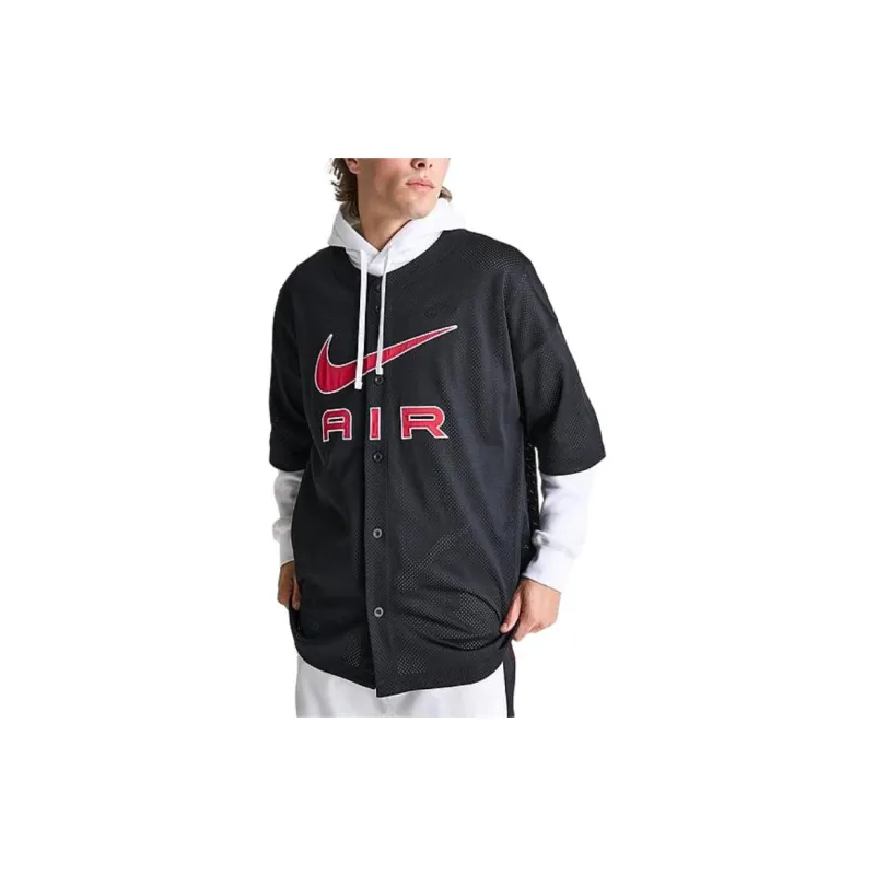 Nike Baseball Jacket Men's Black-3