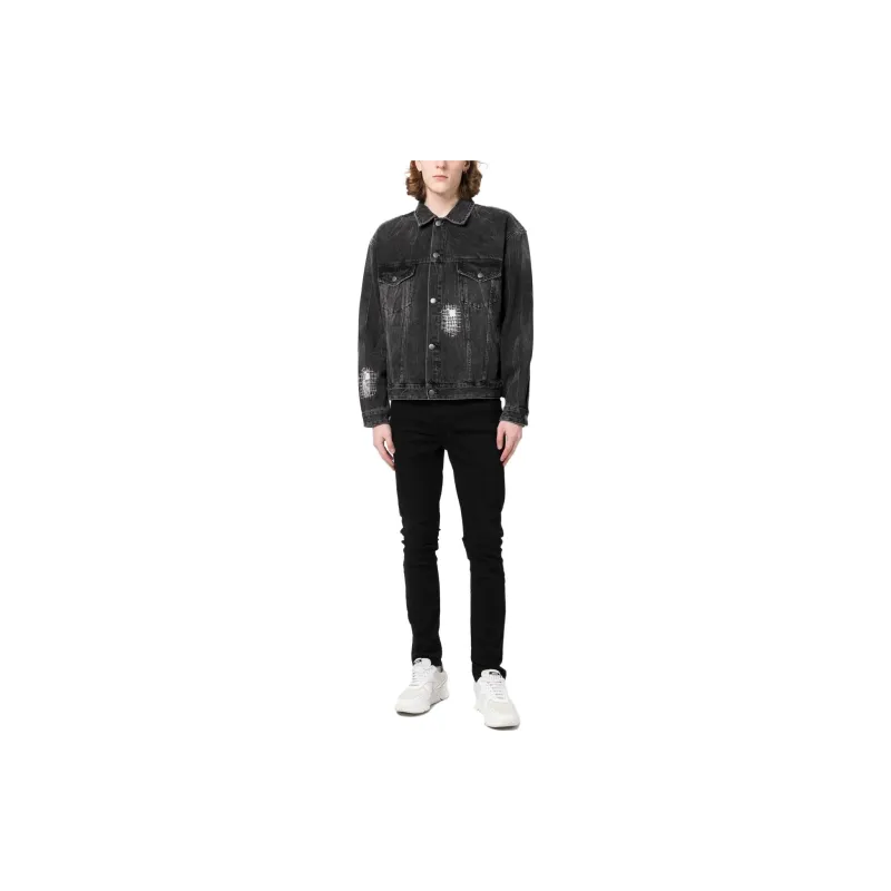 Ksubi Cotton Distressed Denim Jacket-1