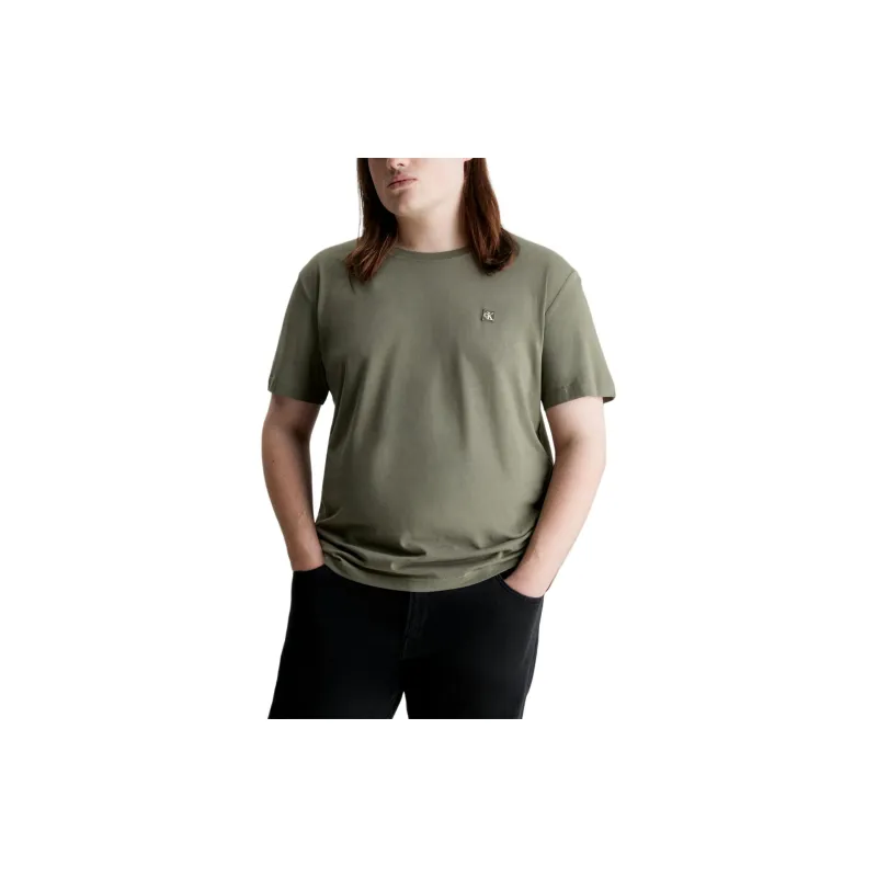 Calvin Klein Logo patch Cotton T shirt-1