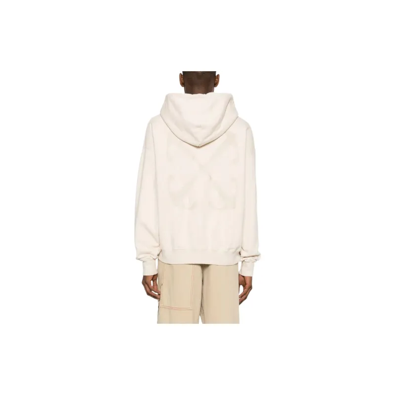 OFF WHITE Arrows embroidered Cotton Hoodie-2