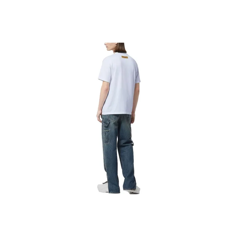 LOUIS VUITTON Regular T Shirt Men's White-4