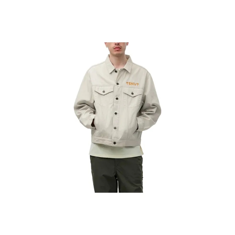 Thisisneverthat SS24 Ultras Collection TSNVT Trucker Jacket Off White Jacket Unisex White-2