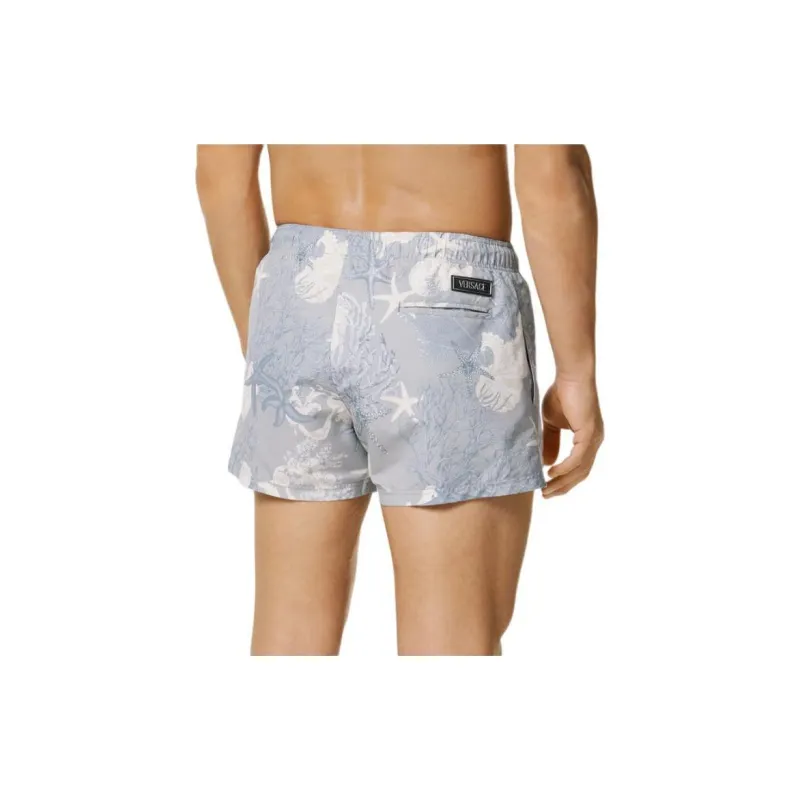 VERSACE Barocco Sea Printed Drawstring Swim Shorts-3