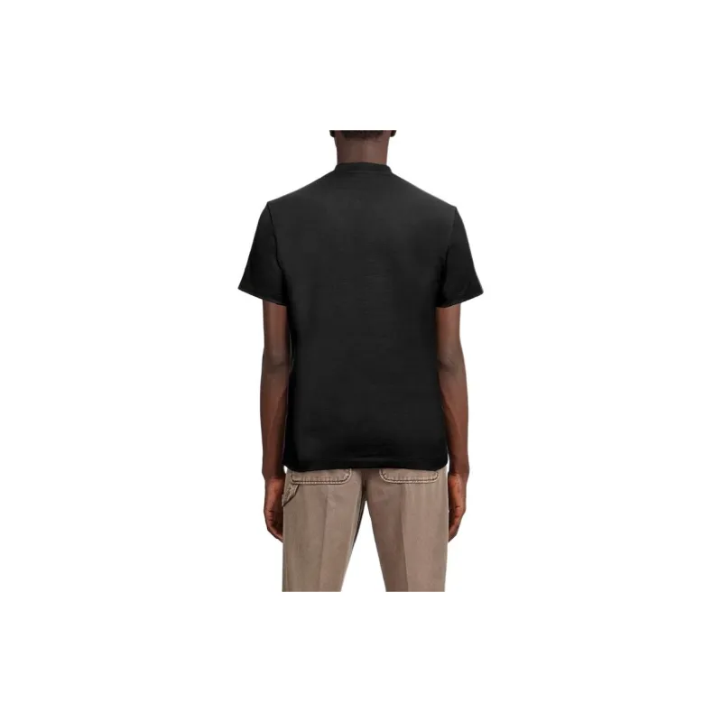 Ferragamo Logo Patch Crewneck T Shirt-2
