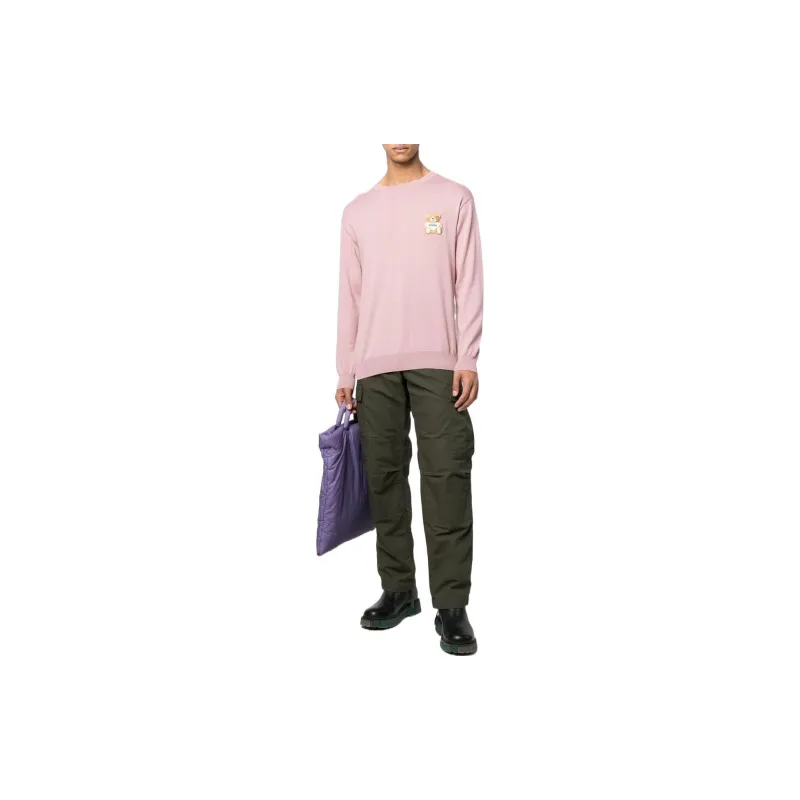 MOSCHINO Sweaters Men Light Pink-1