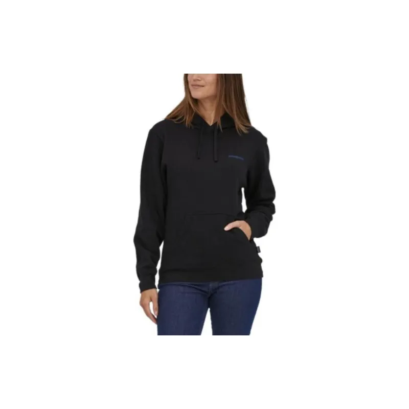 Patagonia Logo print Drawstring Hoodie-3