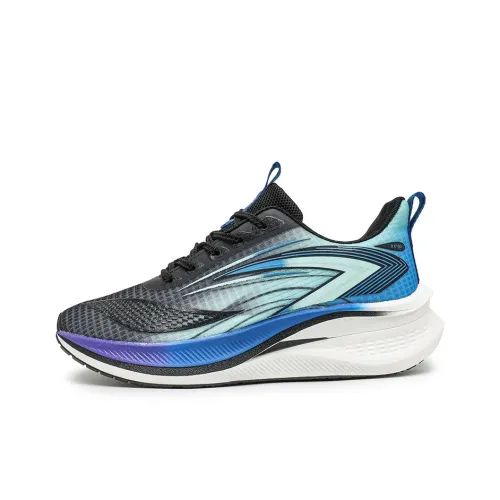 Slazenger Running Shoes Men Low Top Gray Royal Blue/Gray