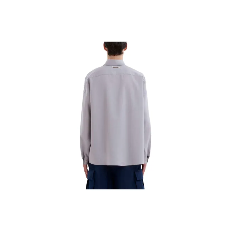 MARNI Button up Virgin Wool Shirt-2