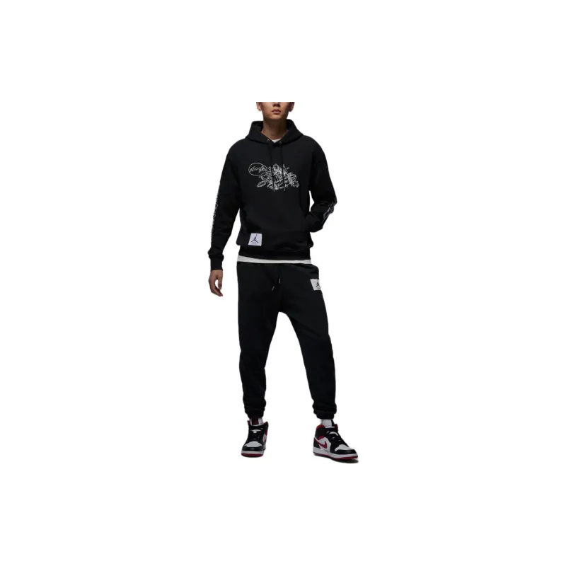Jordan SS24 Sweatshirt Men's Black-2