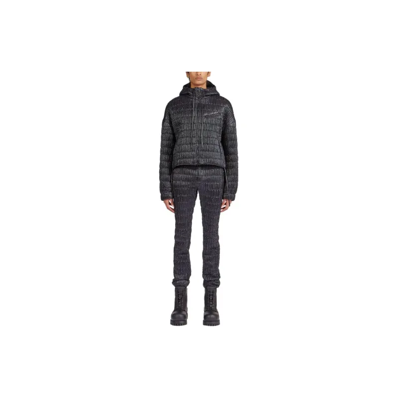 Ferragamo High shine Quilted Bomber Jacket-3