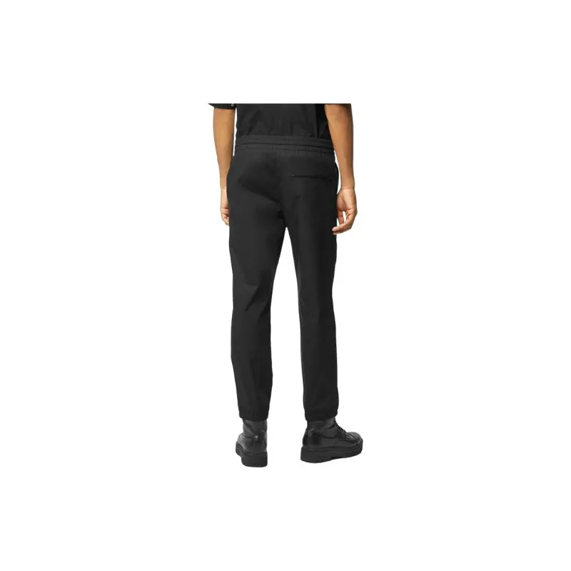 VERSACE JEANS COUTURE Logo Strap Drawstring Tapered Leg Trousers-3
