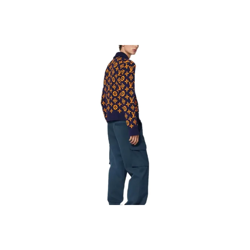 LOUIS VUITTON SS23 Sweater Men's Dark Blue-3