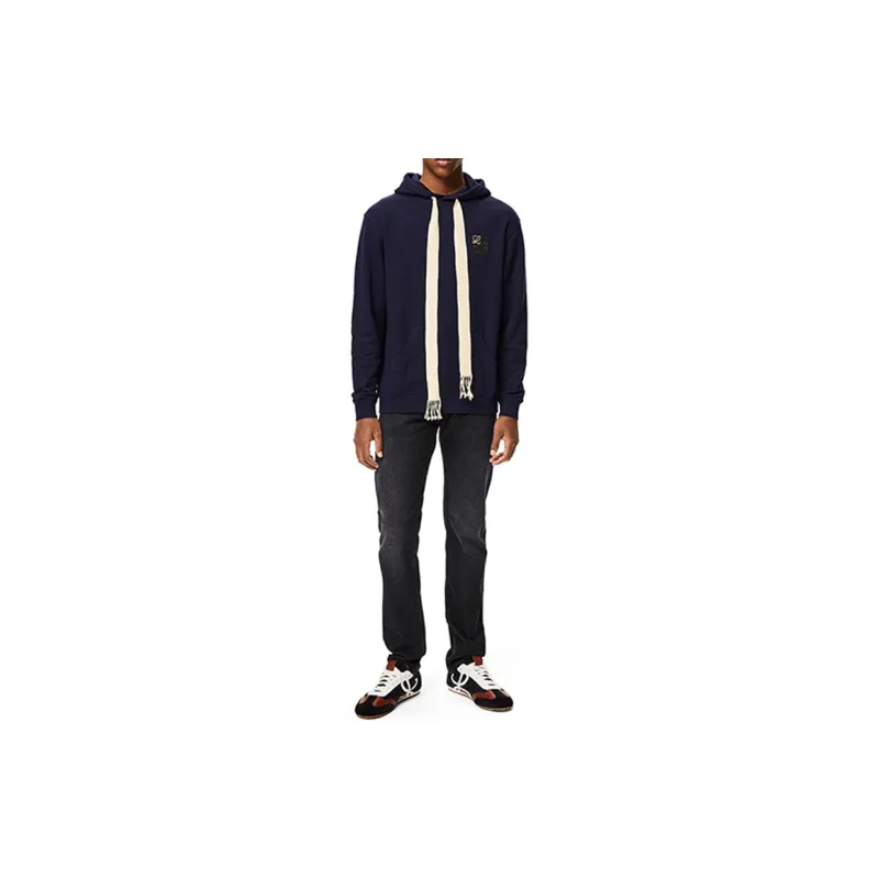 LOEWE Sweatshirts Men Marine Blue-3