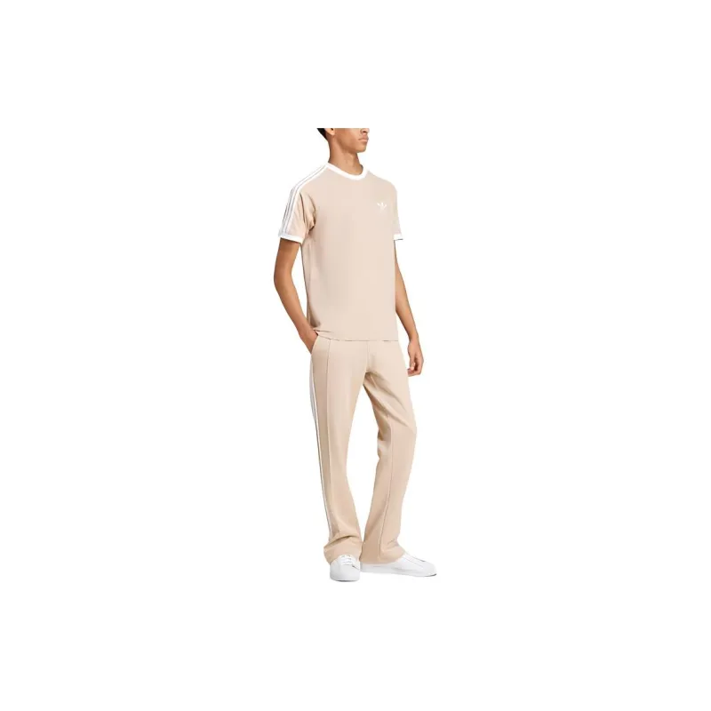 Adidas Originals Adicolor Classics 3 Stripes T Shirt T Shirt Men's Magic Beige-1