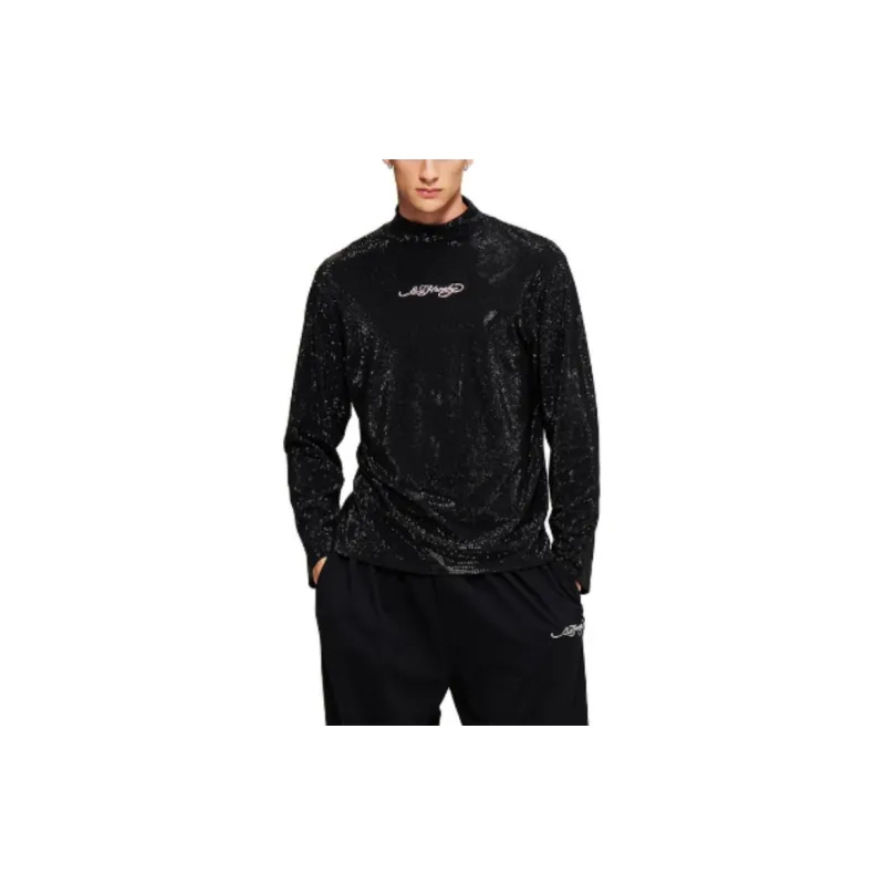 Ed Hardy T Shirts Men Black E1PCM003-2