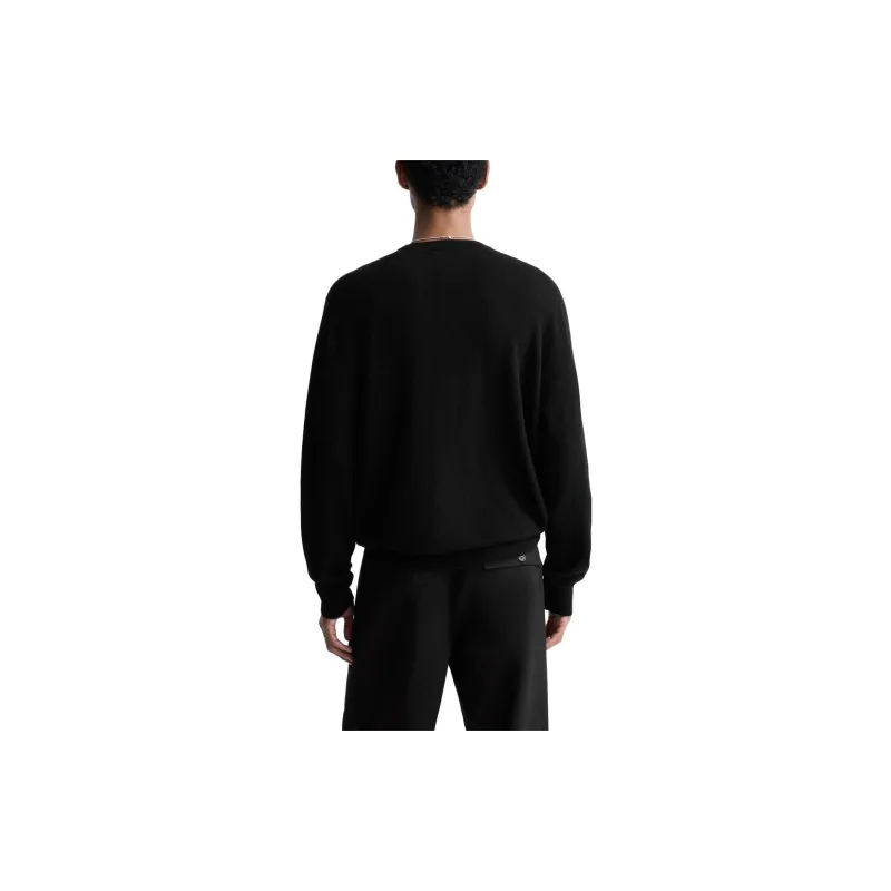 ZARA Cashmere Sweater Men's Black-4