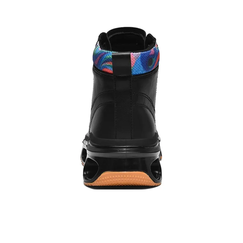 Comanier Cushioning, Slip Resistant, Abrasion Resistant, Waterproof, Thermal High Top Street Style Casual Men's-3