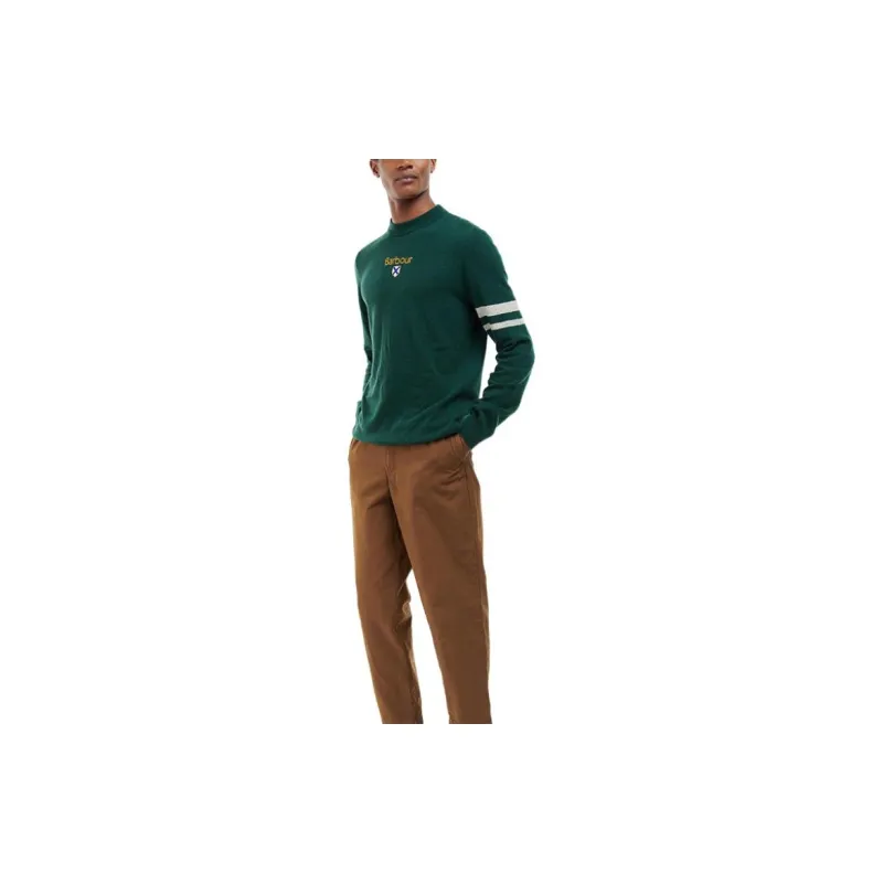 BARBOUR Sweatshirts Men Olive Green-3