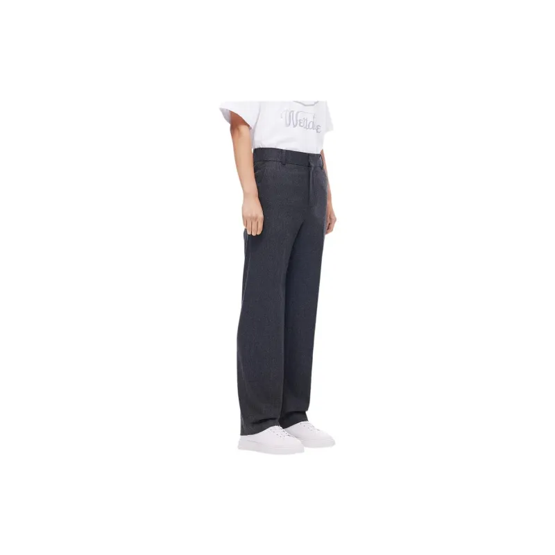 WE11DONE Casual Pants Men Dark Gray-2