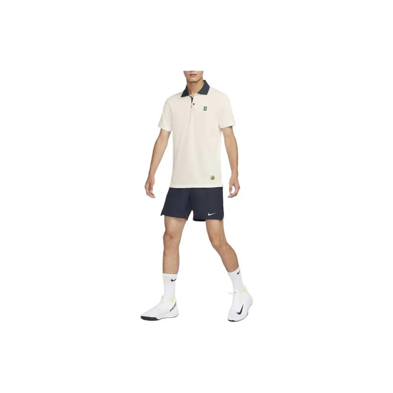 Nike Heritage Polo Shirt Men's Sail White-2