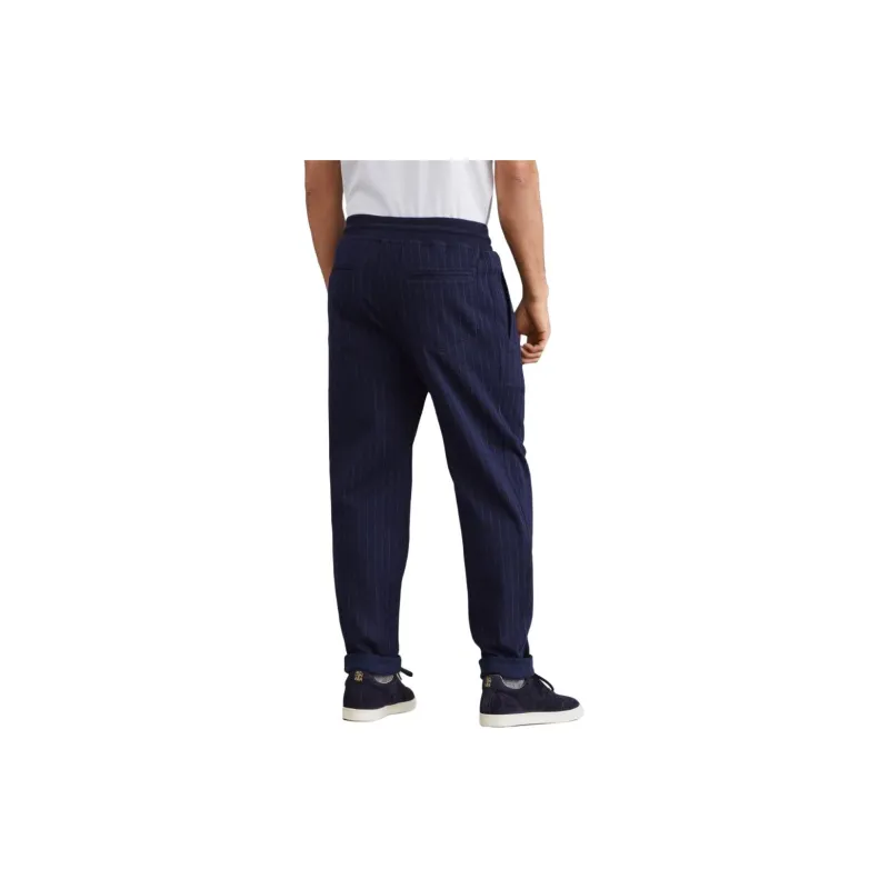 Brunello Cucinelli Drawstring Pinstripe Pants-1