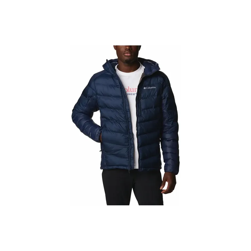 Columbia Labyrinth Loop Hooded Jacket Jacket Men's Marine Blue-1