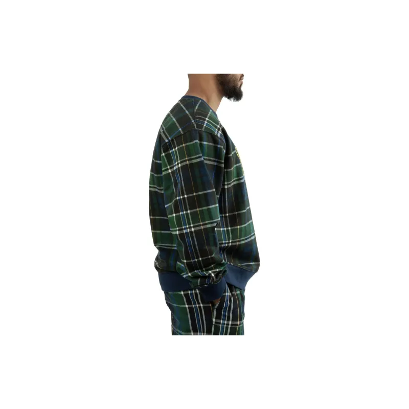 Vans Sweatshirts Men Green/Black-4