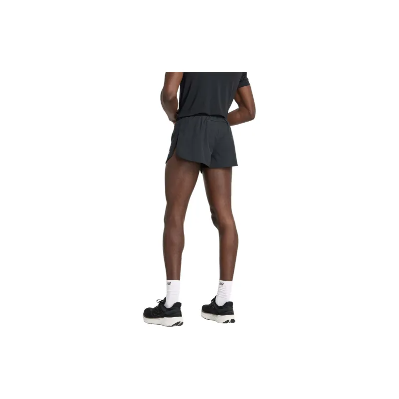 New Balance RC Split Short Casual Shorts Men's Black-4